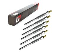 6X Stabglühkerze 24 V Per CATERPILLAR BAGGER WALZE RAUPE RADLADER CAT 3304 3306