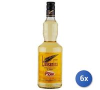6x Stock Bassanina Grappa Stravecchia 40Ø Ml 700