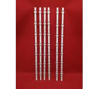 6x Striscia TV LED originale 49" LG Pannello: VES490QNDS-2D-N11 (KIT COMPL...