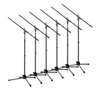 Pronomic MS-15 Pro Supporto Microfono con Asta 6 x Set