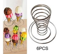 6x supporto per cono di cialda supporto per gelato per compleanno di cucina