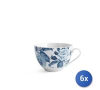 6x Tazze Jumbo Pcl Rose Blu senza Piatti Cc370 H&H