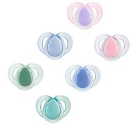 6x Tommee Ciucci 18m + Notte Bagliore Sul Scuro Con Riusabile Sterilizzatore Pod