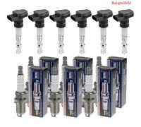 6x Topran Bobina Accensione + Beru Candela per BMW 3er Compatto E46 316