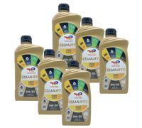 6x Total Quartz - Olio Motore Auto 0w-30 Ineo First 0w-30