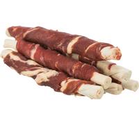 6x Trixie Denta Fun Marbled Rolls con manzo e pesce bianco 12 cm, 36 pz./6 x 70 g