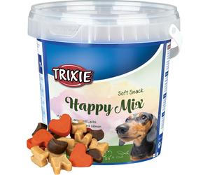 6x Trixie Soft Snack Happy Mix con Pollo, Montone & Salmone 6 x 500 g