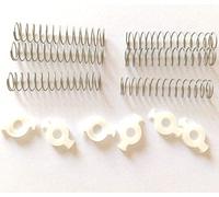 6x Tromba Pistone Molle Anelli E 6x Tromba Chiave Keying Molla Supporto Tromba Installa Mantiene Accessori Strumento Musicale Manutenzione Regolazione Riparazione Fix Parts