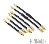 6X Tubo Freni Set Anteriore Posteriore Per Audi 80 B3 / B4 Avant