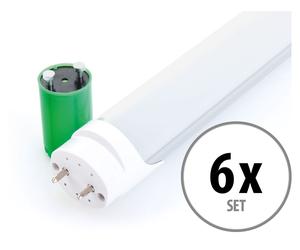 6x Tubo Neon LED Fluorescente 150cm Risparmi Energetico Plafoniera Fredda Cucina