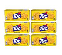 6x TUC Original Crackers 100g | Biscotti salati croccanti sottili LU