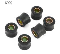 6x Universale Motocicletta 10mm Ammortizzatore Post. Cuscino Gomma Ring Boccola