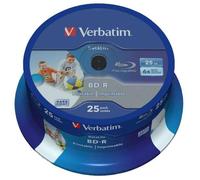 6x Velocità Bd-R Sl Ampio Stampabile con Inchiostro Vuoto Blu-Ray 25 Confezione