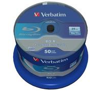 6X Velocità BD-R SL Dischi Blu-ray Vuoti - Confezione Da 50 - VERBATIM