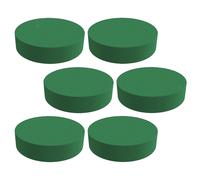 6x Verde Floreale Schiuma Bagnata FAI DA TE Ciotola Base Rotonda Display