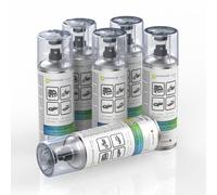 6x Vernice Spray Chiaro Brillante Aupropaint Lucentezza Auto 400ml Verniciabile