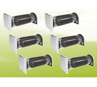 6x Viessmann Vitovent 050-D Tipo H20E A43 senza pannello di controllo - in plastica - Z025293
