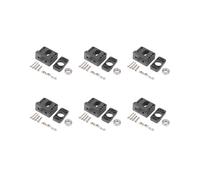 6X Vite di Piombo Asse Z Blocco di Fissaggio Blocco di Alluminio Stampante 3D Vite di Piombo Supporto Fisso per Supporto per Cuscinetto CR-10 3
