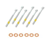6X Vite Guarnizione Supporto Iniettori Per CDI Chrysler Jeep Mercedes Mitsubi