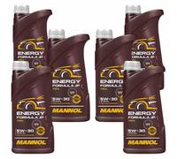 6X1 Litri MANNOL Energy Formula JP 5W-30 Olio Motore API SN Plus ILSAC GF-5 GM
