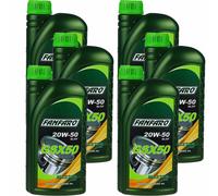 6X1 Litro FANFARO GSX 50 20W-50 API SN/CH-4 Universale Economy-Class Olio Motore