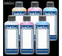 6x1 Litro Inktec Inchiostro Ricarica per C4930A C4931A C4932A C4933A C4934A