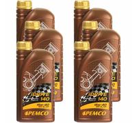 6x1 Litro Originale PEMCO olio motore idrive 140 15W-40 Api Sl / Cf Oil