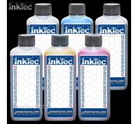 6x100ml Inktec Inchiostro per Canon Igp 550 BK Cli 551 Gy XL Grigio MG6350