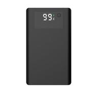 6x18650 Mobile Powerbanks Kit di ricarica rapida di grande capacità Non necessita di saldatura Due porte Monitor di potenza in tempo reale Kit di alimentazione mobile ad alta capacità