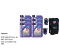 6X1L Liqui Moly Leichtlauf High Tech 5W-40 2X MANNOL 9990 Motor Doctor Borsa