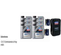6X1L Liqui Moly Special Tec F ECO 5W-20 2X300ML MANNOL 9900 Motor Flush Borsa