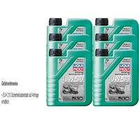 6x1Liter LIQUI MOLY Universale Gartengeräte-öl 10W-30 4-Takt Rasaerba Olio 4T