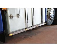 6X2 6X4 Side Bar Trims + LED Per Scania P G R 6 Serie 2009+ Strisce Per Camion