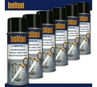 6x400 ML Kwasny Belton Speciale Vernice Protezione Metallo 2in1 Nero Antiruggine