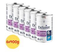 6x400G LATTINE UMIDO PER CANI EXCLUSION HYPOALLERGENIC GUSTO PESCE E PATATE %%