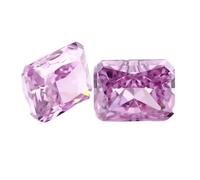 6X8-7X9mm Ottangle Radiant Crushed Ice Cut Loose CZ Stone 5A Cubic Zirconia Gemme sintetiche, 6x8mm 10pcs, Zirconi
