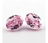 6X8mm Ovale Crushed Ice Cut Loose CZ Stone 5A Cubic Zirconia Gemme sintetiche per la creazione di gioielli, 6x8mm 20pcs, Zirconi