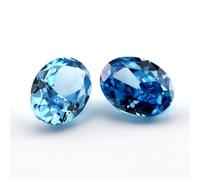 6X8mm Ovale Crushed Ice Cut Loose CZ Stone 5A Cubic Zirconia Gemme sintetiche per la creazione di gioielli n. 23 Fancy Blue 6x8mm 20pcs