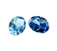 6X8mm Ovale Crushed Ice Cut Loose CZ Stone 5A Cubic Zirconia Gemme sintetiche per la creazione di gioielli, 6x8mm 5pcs, Zirconia cubica