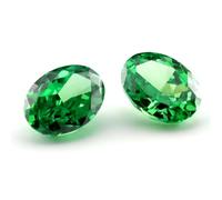 6X8mm Ovale Crushed Ice Cut Loose CZ Stone 5A Cubic Zirconia Gemme sintetiche per la creazione di gioielli, 6x8mm 1pc, Zirconia cubica