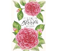 6x9 Inch Graph Paper Notebook for Women: Luxury Pink Camellia Floral Cover | The Bloom Collection by Koriel: Bullet Journal & Elegant Design Book Gift