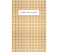 6x9 Lined Journal for University & School: 120 Pages of Crisp White Paper for Academic Notes, Planning, and Revision: Minimalist Brown Study Notebook