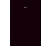 6x9 Notebook Journal for School, Work, Travel, and General Writing or Note Taking, with 200 Lined White Pages, Soft Cover, Be Noted