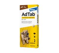 3 ELANCO ADTAB COMPRESSE ANTIPARASSITARIE PER CANI DA 1,3 A 2,5 KG Scad 07 2026