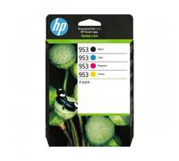 HP Confezione da 4 cartucce di inchiostro nero, ciano, magenta, giallo originali 953