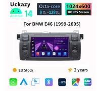 7 "1 Din Android 14 Autoradio Per BMW E46 M3 Rover 75 Coupé 318/320/325/330/335 Stereo CarPlay Audio Multimediale GPS unità principale
