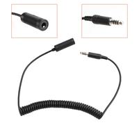 7 1 mm Plug Cavo di prolunga per cuffie tattiche per TAC-SKY U-92A/U a U-174/U