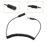7 1 mm Plug Cavo di prolunga per cuffie tattiche per TAC-SKY U-92A/U a U-174/U