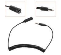 7 1 mm Plug Cavo di prolunga per cuffie tattiche per TAC-SKY U-92A/U a U-174/U Y