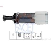 7.1149 FACET Interruttore luce freno per ,MITSUBISHI,NISSAN,OPEL,RENAULT,RENAULT